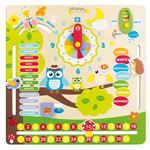 Juego Educativo De madera woomax colorbaby 42737 colormodelo surtido actividades mochos edad 3