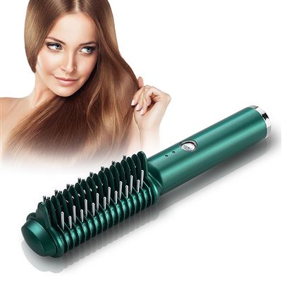 Cepillo Peine Alisador Dam Rc208 25w Verde
