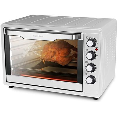 Horno Eléctrico 63L Plateado Resistencia M Grunkel HR-63SILVERRUSTI - Hornos  empotrados - Los mejores precios | Fnac