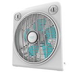 Ventilador de Suelo Cecotec ForceSilence 6000 PowerBox 5 aspas, 50W, 3 velocidades, Blanco