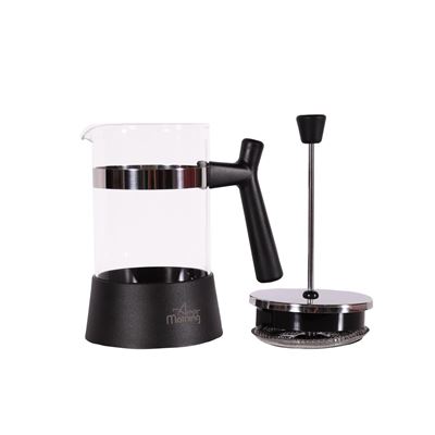 Cafetera De Émbolo Any Morning Negro Y Transparente, 600 Ml