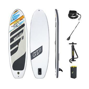 Tabla de Paddle Surf Hinchable con Accesorios Bestway Hydro-Force Blanco 305x84x12cm - 1