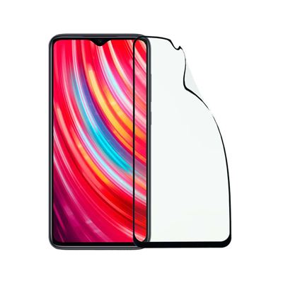 La Casa De Las Carcasas Negro Cristal Templado Completo Irrompible Para Xiaomi Redmi Note 8 Pro