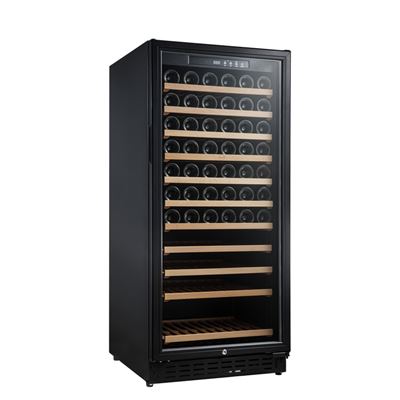 Vinoteca 116 Botellas Vinobox 110 Gc 1t Negro Encastrable O De Libre Instalación Monotemperatura
