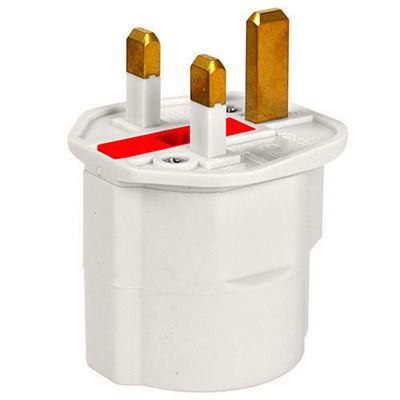 Adaptador Red Enchufe Europeo UE Schuko a UK Ingles Reino Unido Universal  Plug - Adaptador de corriente - Los mejores precios