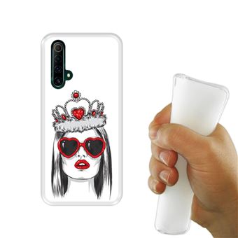 Funda gafas Corazon blanca 