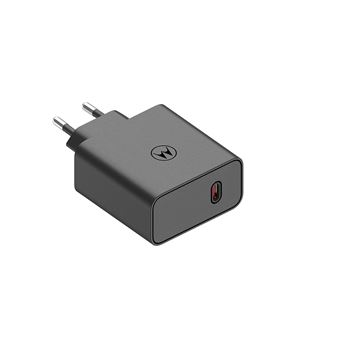 Cargador de Pared SJMC1252 Motorola Negro 125 W - 1