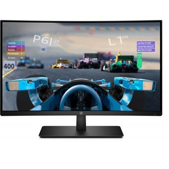 Monitor LED 27"" Full HD HP 27x 1920 x 1080 Píxeles Curva Negro 686 cm