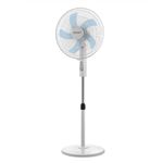 Ventilador de Pie Orbegozo SF 1040, blanco, 40 cm, 5 aspas, 3 velocidades, 45W