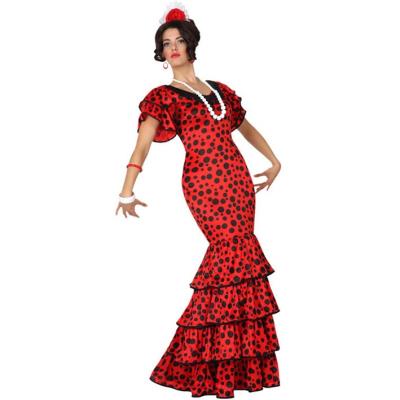 Disfraz de Flamenca, Adulto t. 2