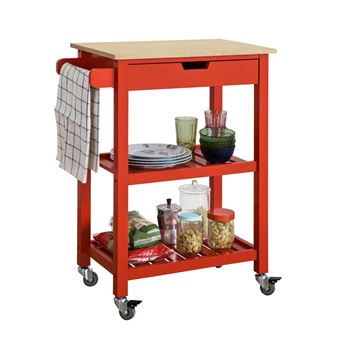 Carro Cocina Rojo - Ultimo Coche