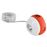 Regleta de alimentación multimedia WATT & CO WATTBALL 2P 16A + 1P 6A + USB 2.1A Rojo_1