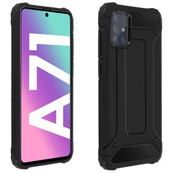 Carcasa Defender II Samsung Galaxy A71, Anticaídas (1,80m), Negro