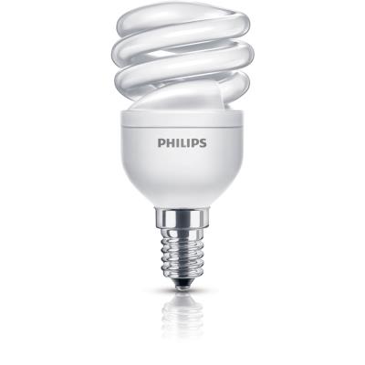 Philips Economy Bombilla espiral de bajo consumo 8718291217015 lámpara 8 w e14 6000 h 400 871829121701500