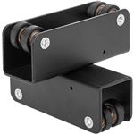 Unión articulada para rail de techo para iluminación de estudio BeMatik, pantógrafos