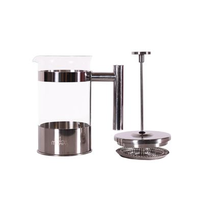 Cafetera De Émbolo Any Morning Plateado, 600 Ml