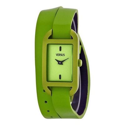 Versus Reloj Para mujer de cuarzo con correa en cuero sgq050013 versace 20