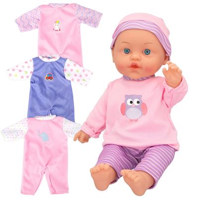 COLORBABY Bebé blandito con ropa