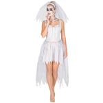 Vestido para mujer novia esqueleto, Talla XL