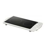 Placa De Vitrocerámica rommelsbacher ct 3010 30 cm blanco hornillo 2 3000