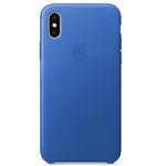 Funda MRGG2ZM/A iPhone x Leather Case Azul Eléctrico