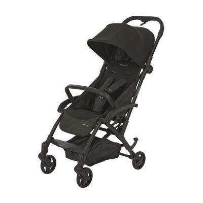 Bebé Comodidad Laika citadine stroller nomad black confort cochecito super urbano ultracompacto y ligero homologado para viajar desde 0 meses hasta 35 años color