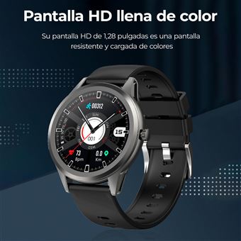 Smartwatch Ksix Globe Pantalla ultrafina 1,28 Multitáctil gris metalizado  - Smartwatch - Los mejores precios