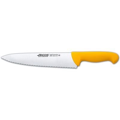 Cuchillo Cocinero Arcos 2900 Amarillo Hoja 250mm