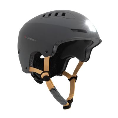 Casco Para Bici Olsson Urban Light Antracita Talla M/l