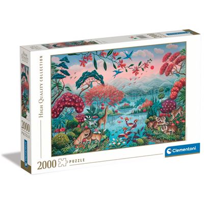 Puzzle Clementoni 2000 piezas Peaceful Jungle