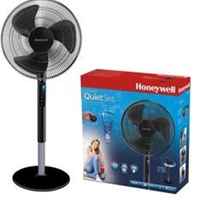 Ventilador De Pie Honeywel Hsf-600be4 Quiset Negro Con Temporizador