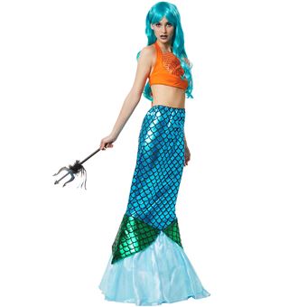 De alguna manera paraguas Paseo Disfraz para mujer de sirena 3, S/M, Juegos de disfraces, Los mejores  precios | Fnac
