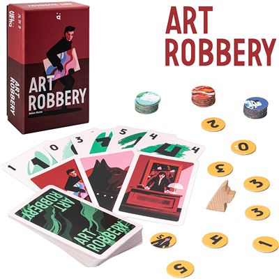 Juego De Cartas Art Robbery Ludilo Juego Educativo
