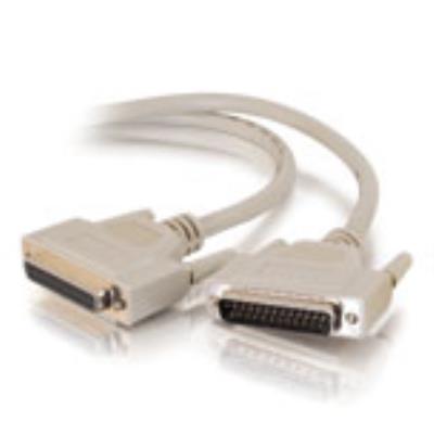 To Go Alargador de puerto paralelo db25 h 3 ieee1284 moldeado cables2go 3m 1284