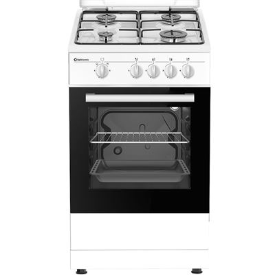 Cocina Gas Solthermic C50blanca 4 Fuegos 50x50cm Blanca