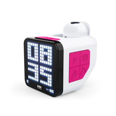 Despertador Con Proyector Y Doble Posición Bigben Rcubebcrs