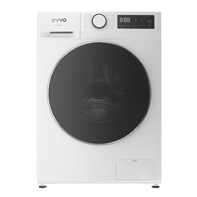 Lavadora De Carga Frontal Evvo Nature 9kg/1350rpm Blanco A