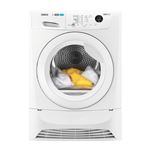 Secadora de carga frontal Zanussi ZDH8373W bomba de calor 8Kg Blanco A+++