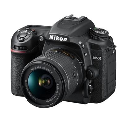 Nikon Cámara Digital Réflex D7500 Kit Af-P 18-55Mm F3.5-5.6G Vr