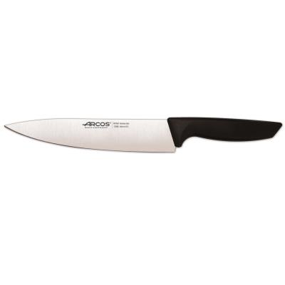 Cuchillo De Cocina Arcos Niza 135800 De Acero Inoxidable Nitrum Y Mango De Polipropileno Con Hoja De 20 Cm En Blíster