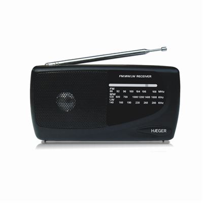 Radio Multiband Portátil Haeger Handy Am/fm/lw