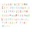 85 Letras Y Símbolos Pastel Funky Color A Little Lovely Company_0