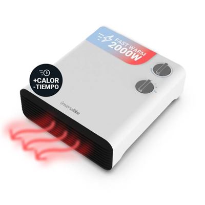Termoventilador Horizontal Universalblue Wakama 4020w 2000w Blanco
