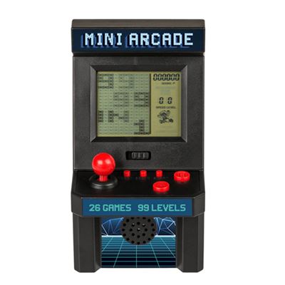 Mini Consola Arcade 26 Juegos Retro Consola Potátil Arcade Retroiluminada ABS