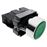 Pulsador de enganche BeMatik 22mm 400V 10A con bloqueo verde_0