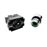 Pulsador de enganche BeMatik 22mm 400V 10A con bloqueo verde_1