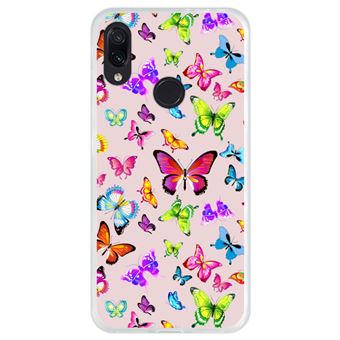 Funda Transparente para Xiaomi Redmi Note 7 - 7 Diseño Hermosas mariposas de colores mezclados, Silicona Flexible TPU - Fundas y carcasas para teléfono móvil - Los mejores precios | Fnac