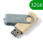 Pen Drive USB x32 GB 2.0 COOL Madera