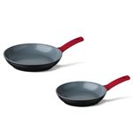 Juego de sartenes CUISINOX 2 piezas rojo