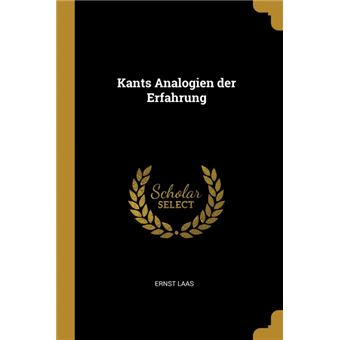 Serie ÚnicaKants Analogien der Erfahrung Paperback